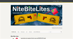 Desktop Screenshot of nitebitelites.com